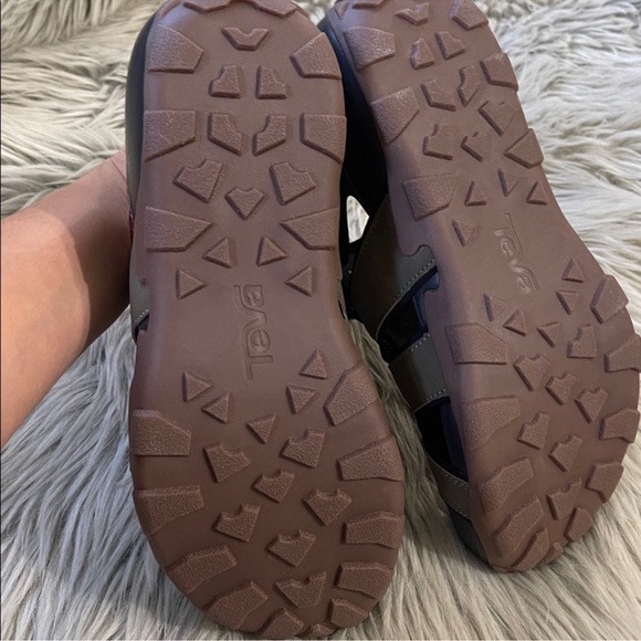 Teva Adventure Sandals in Olive, Black, and Red - Picture 5 of 5